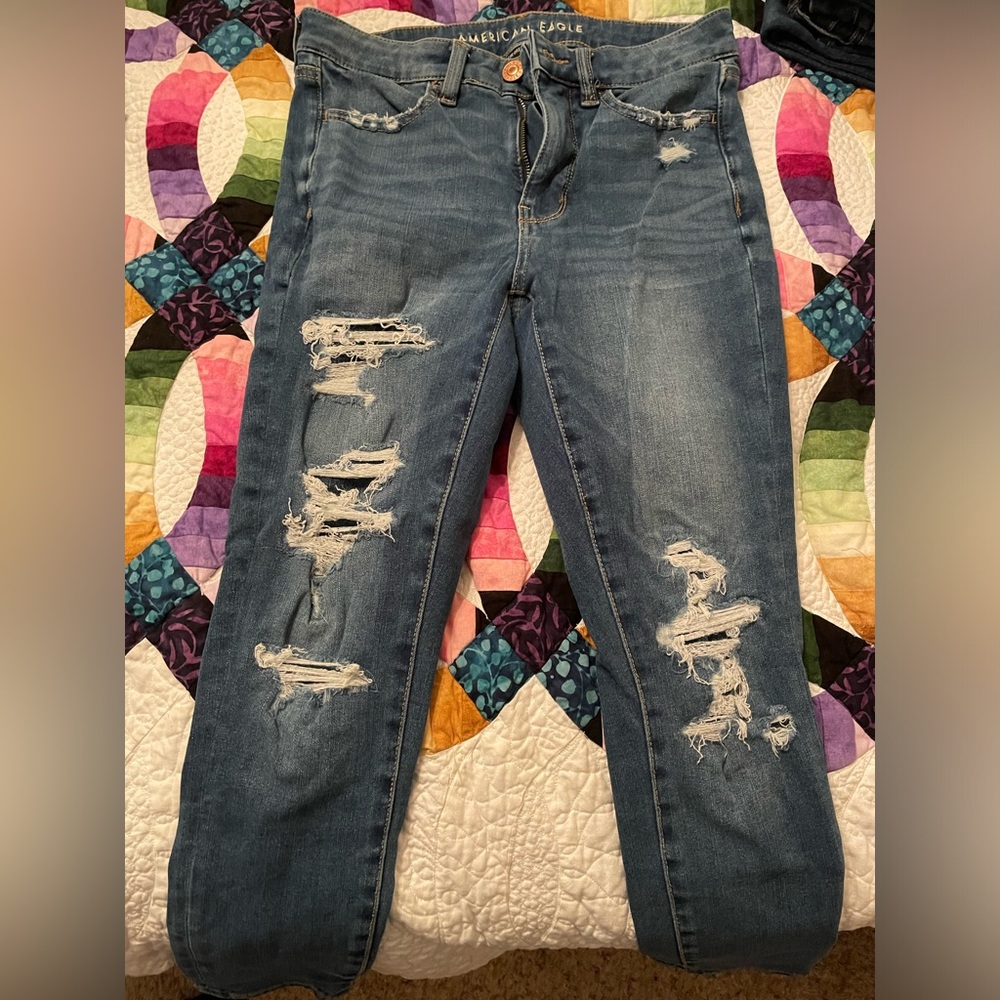 American Eagle High-Rise Jegging Crop